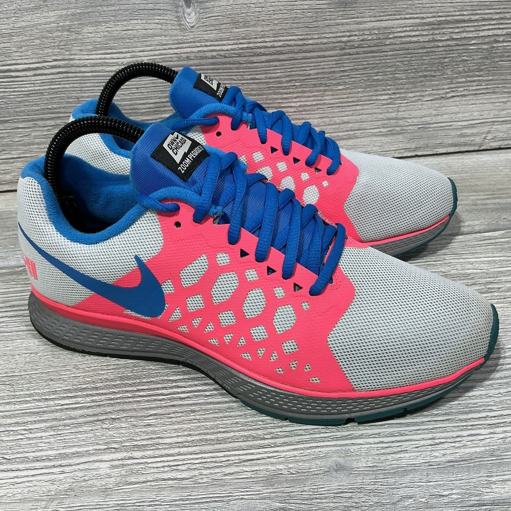 Nike Zoom Pegasus 31 Chicagos Own Marathon Running Shoe Sneakers Womens Size 8.5